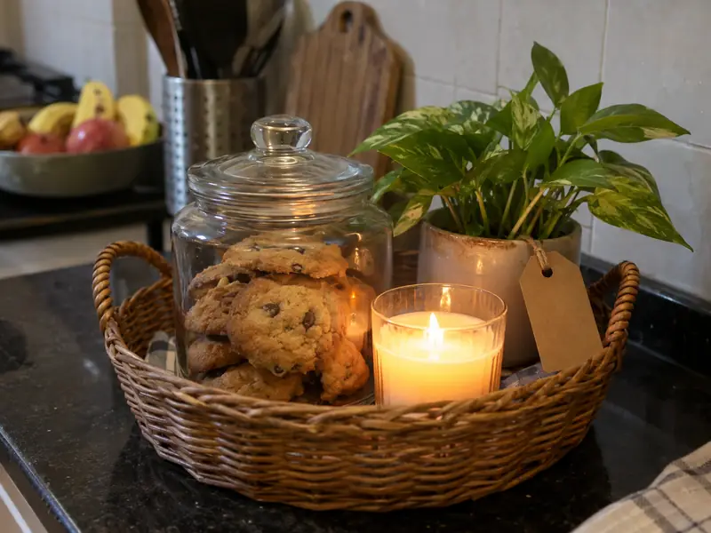 A homemade match-night hamper